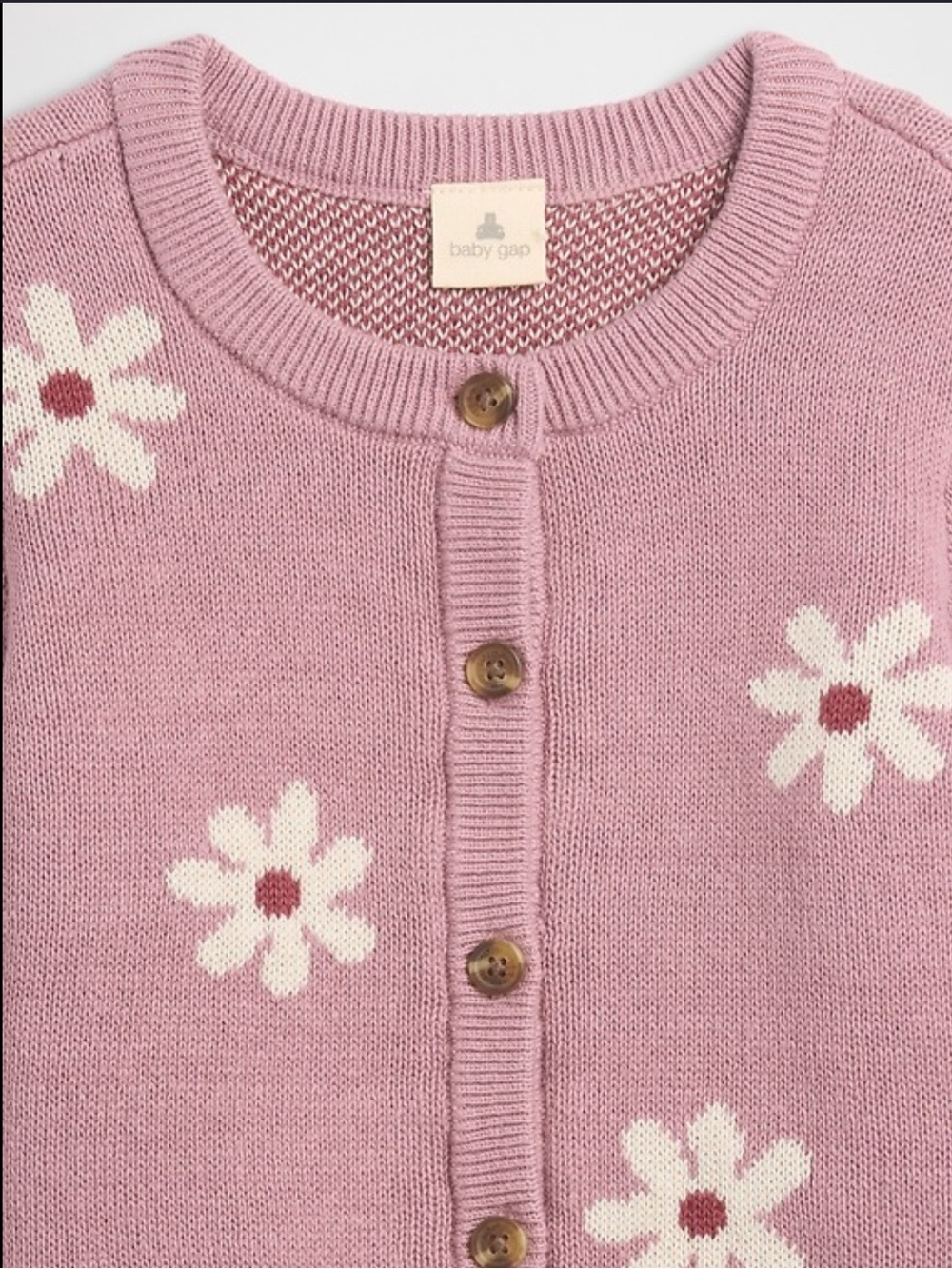 Gap Factory | Floral Print (Pink) Cardigan sz 6-12 M NWT